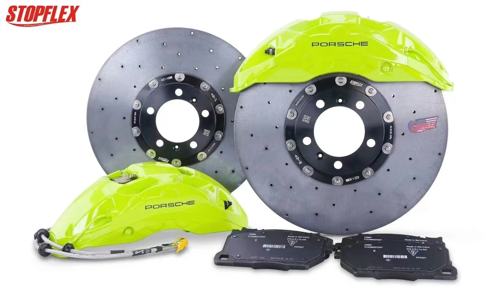 Porsche Cayenne  9YA / 9YB 2018  PCCB Carbon Ceramic Brake Kit