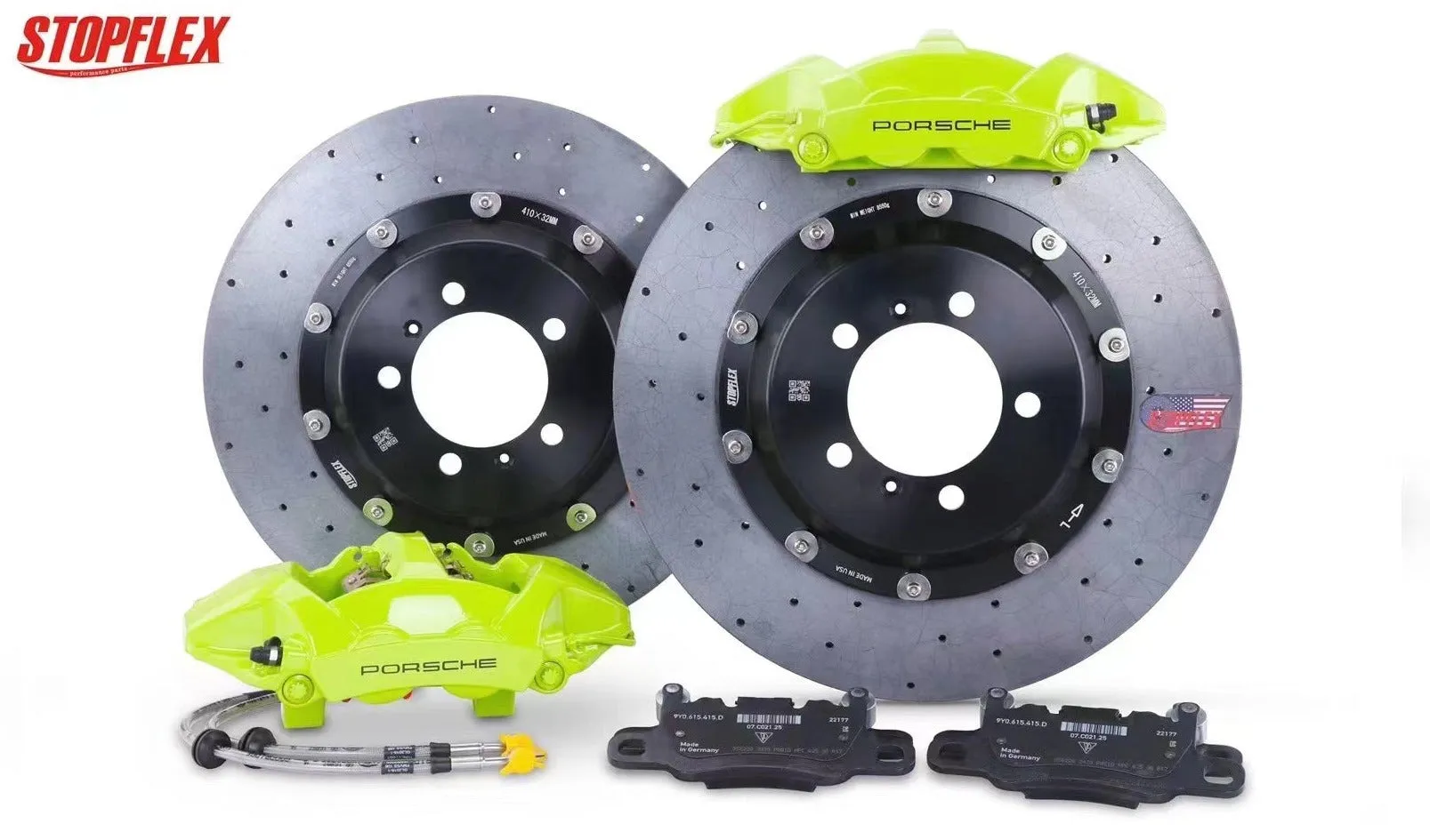 Porsche Cayenne  9YA / 9YB 2018  PCCB Carbon Ceramic Brake Kit