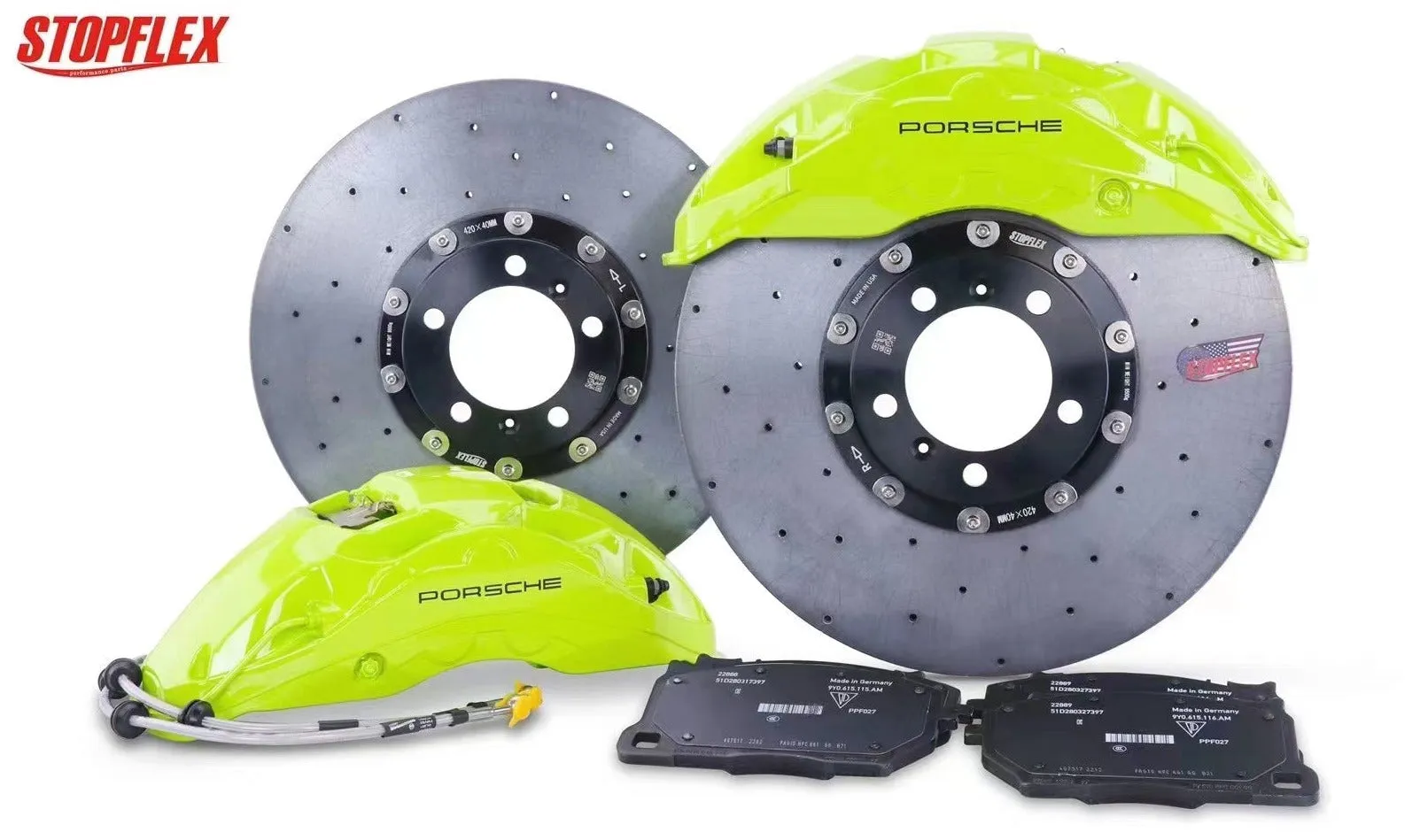 Porsche Cayenne  9YA / 9YB 2018  PCCB Carbon Ceramic Brake Kit