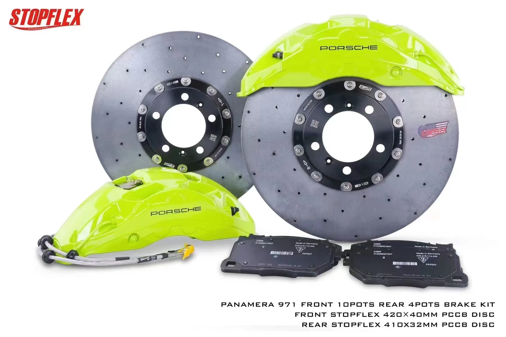 Porsche Panamera 971 2019  PCCB Carbon Ceramic Brake Kit
