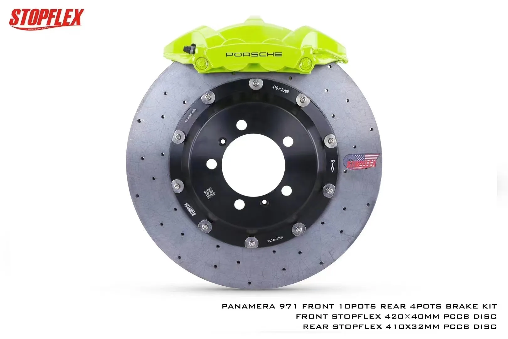 Porsche Taycan / Taycan Cross Turismo 2019  PCCB Carbon Ceramic Brake Kit