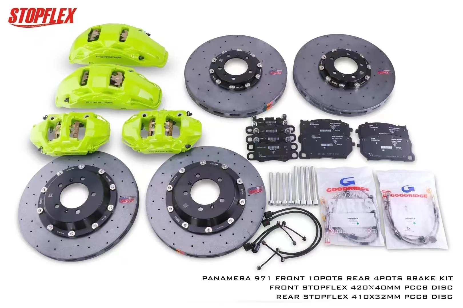 Porsche Taycan / Taycan Cross Turismo 2019  PCCB Carbon Ceramic Brake Kit