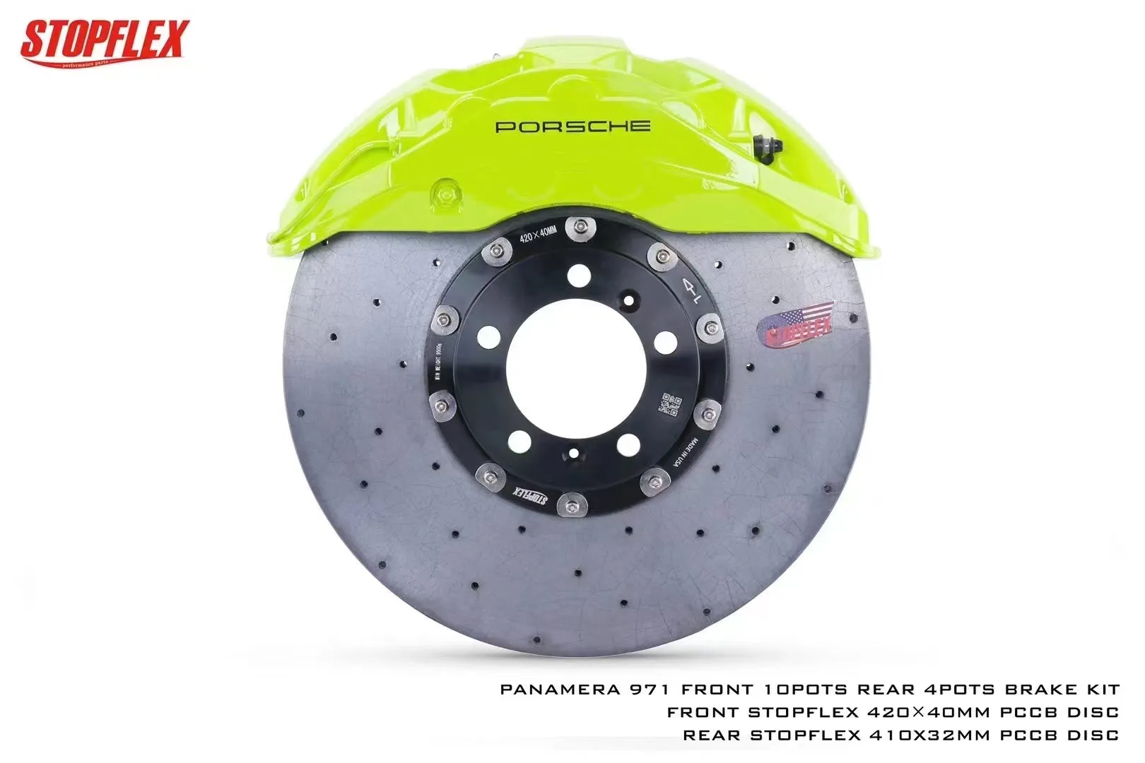 Porsche Taycan / Taycan Cross Turismo 2019  PCCB Carbon Ceramic Brake Kit