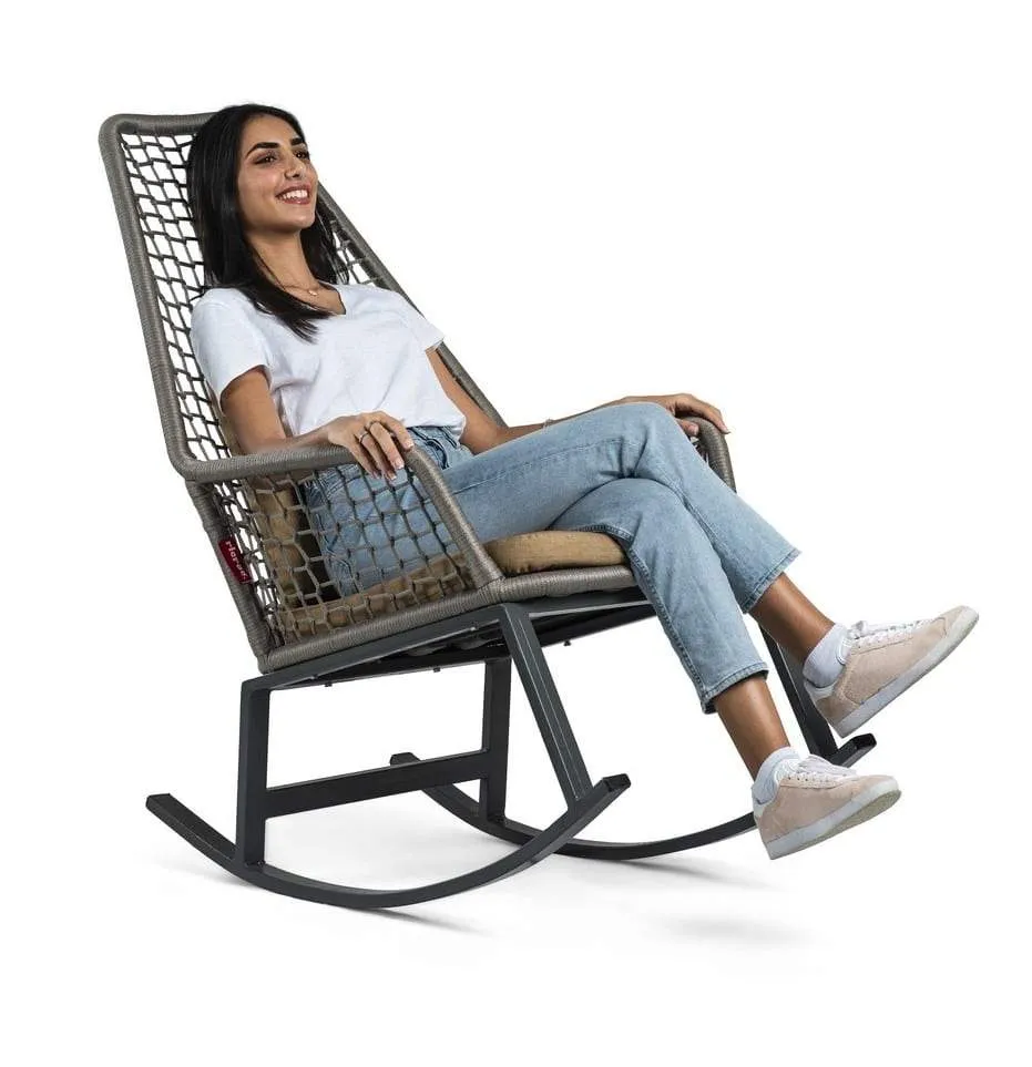 Reckly- Metal Rocking Chair