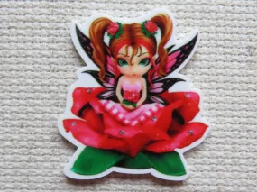 Rose Fairy Needle Minder, Cover Minder, Magnet