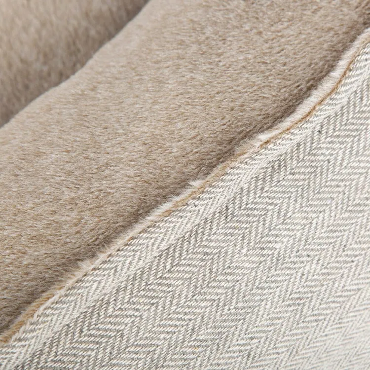 Scruffs Harvard Dog Box Bed - Pearl Grey