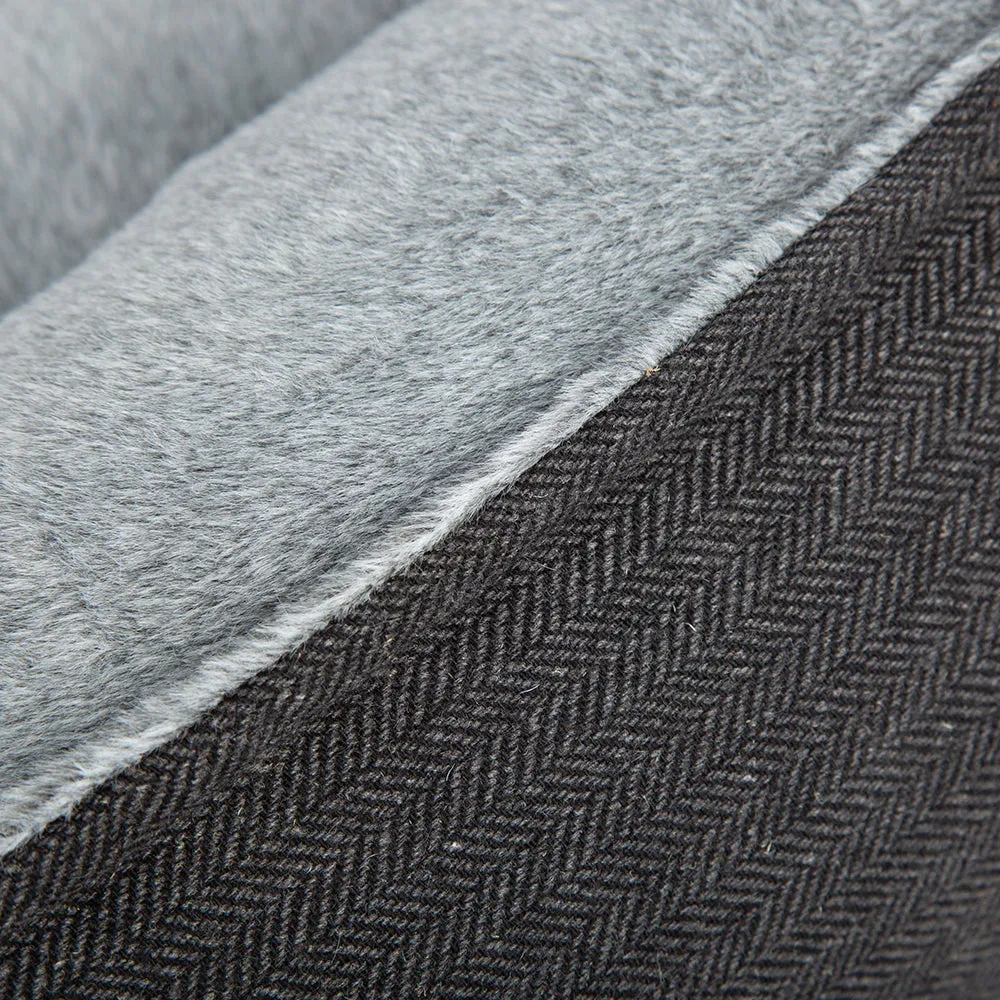 Scruffs - Harvard Orthopaedic Box Bed Graphite Grey (90 x 70cm)