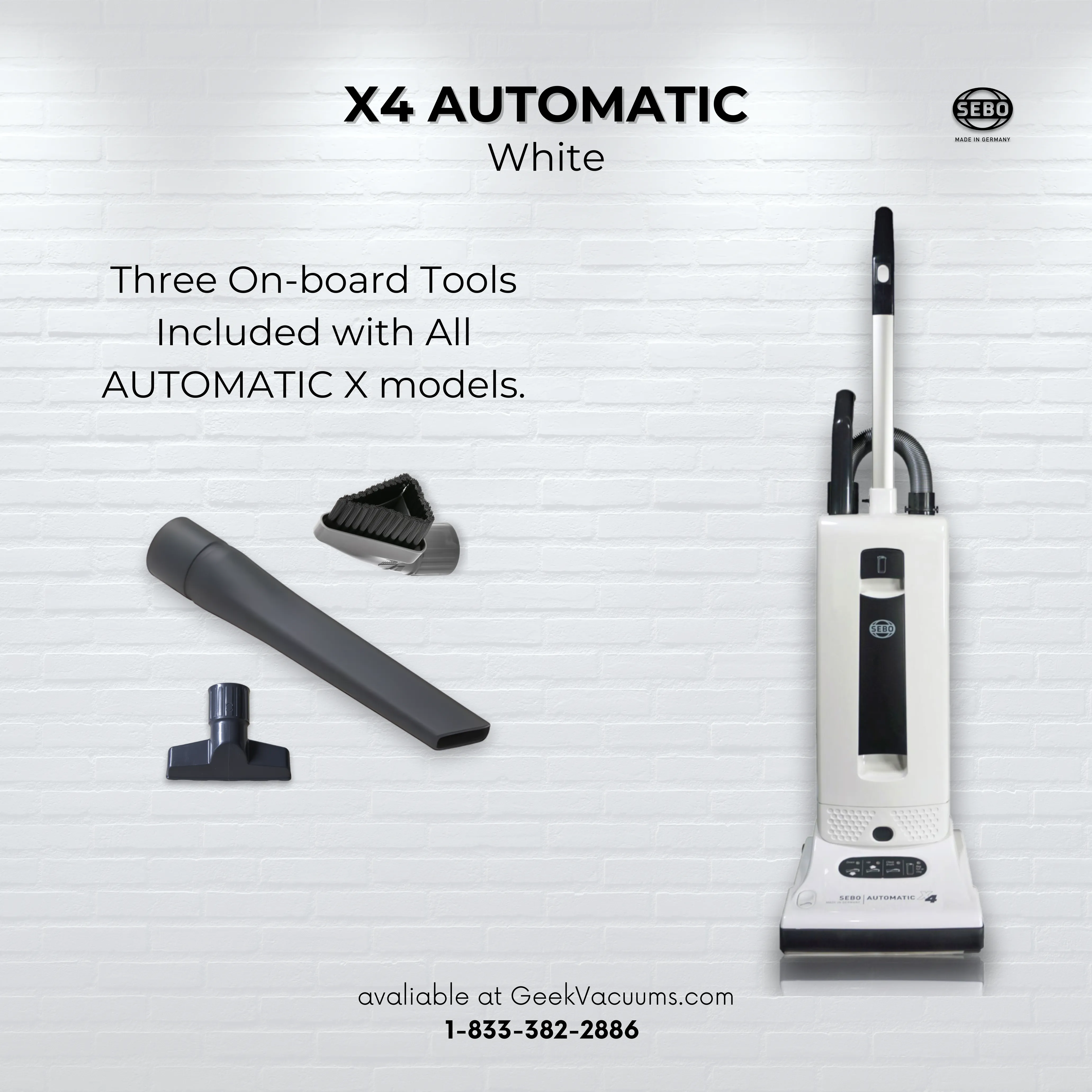 SEBO Automatic X4 Commercial Vacuum