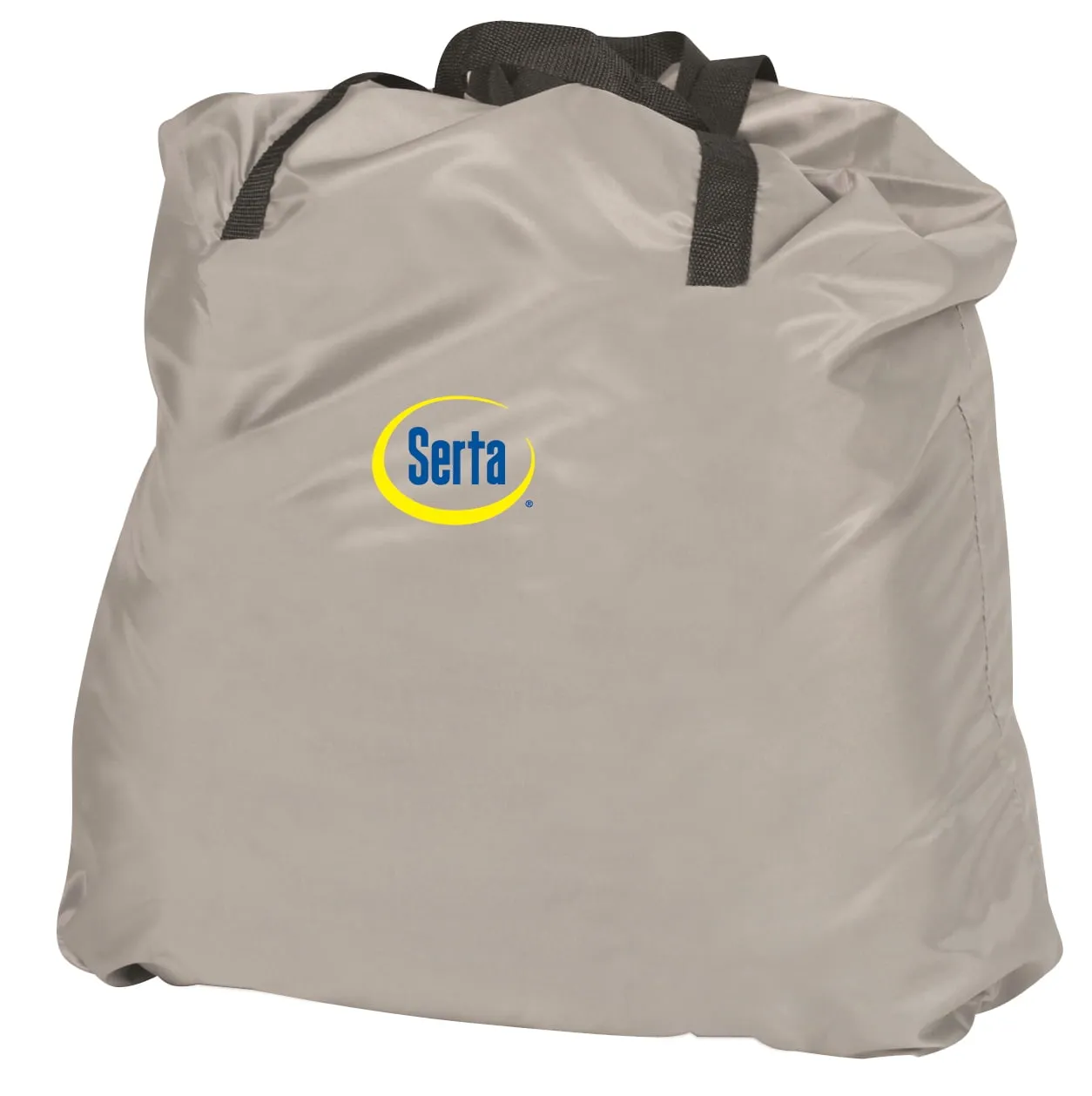 Serta Raised Queen Air Bed Mattress w/ Built-In neverFLAT AC Air Pump & Bag
