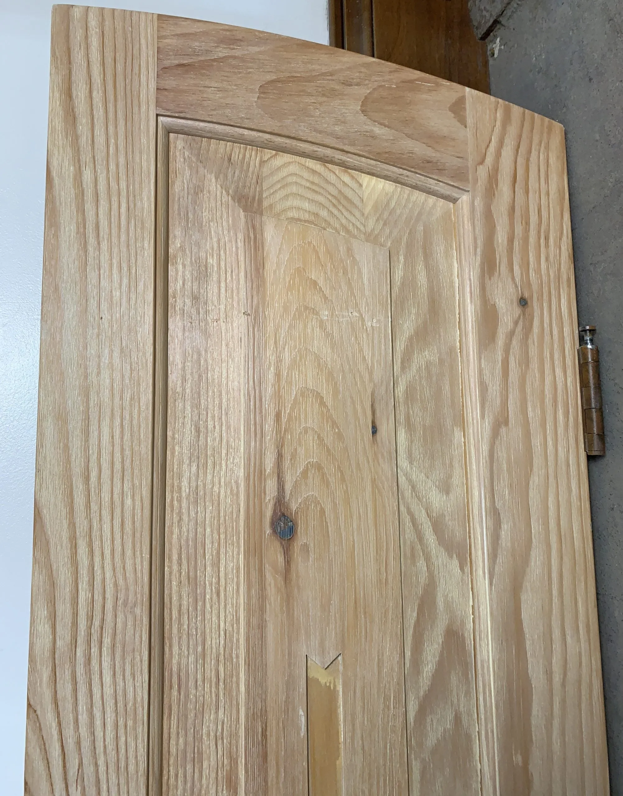 Set of Doors, South West Style, Wire Brushed Knotty Pine, Hardware Included