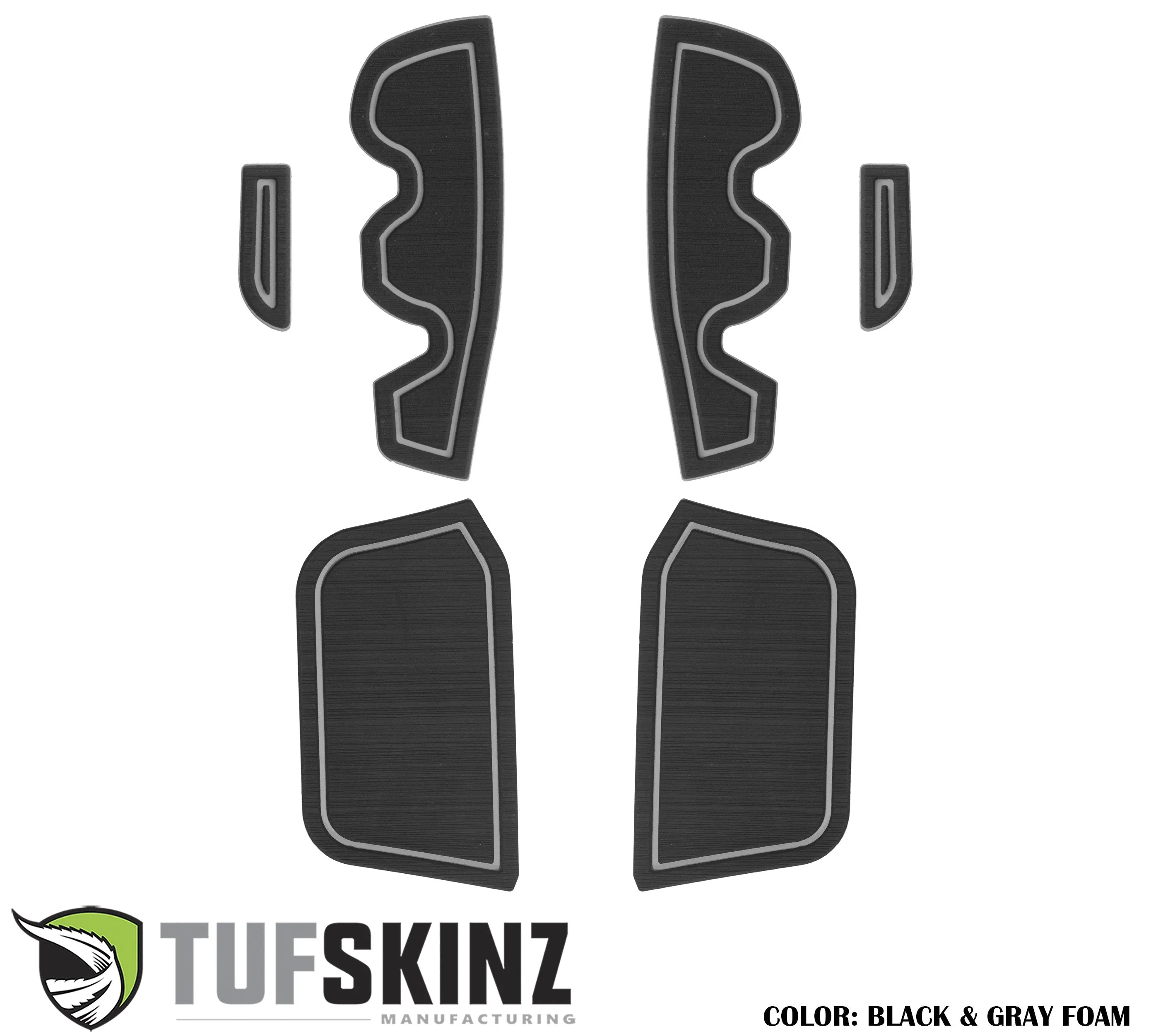 Side Door Pocket Cup Holder Inserts Fits 2016-2023 Toyota Tacoma