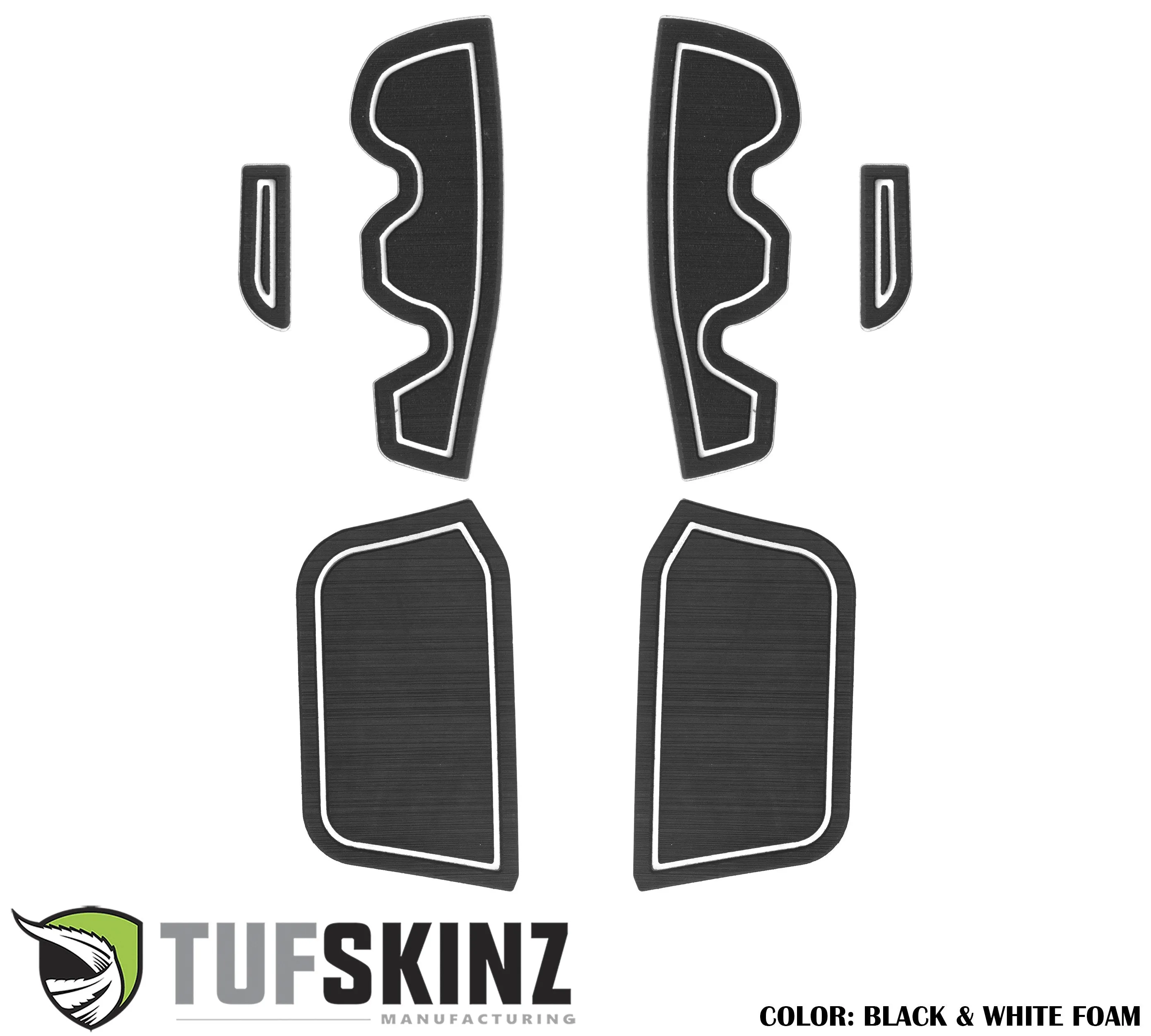 Side Door Pocket Cup Holder Inserts Fits 2016-2023 Toyota Tacoma