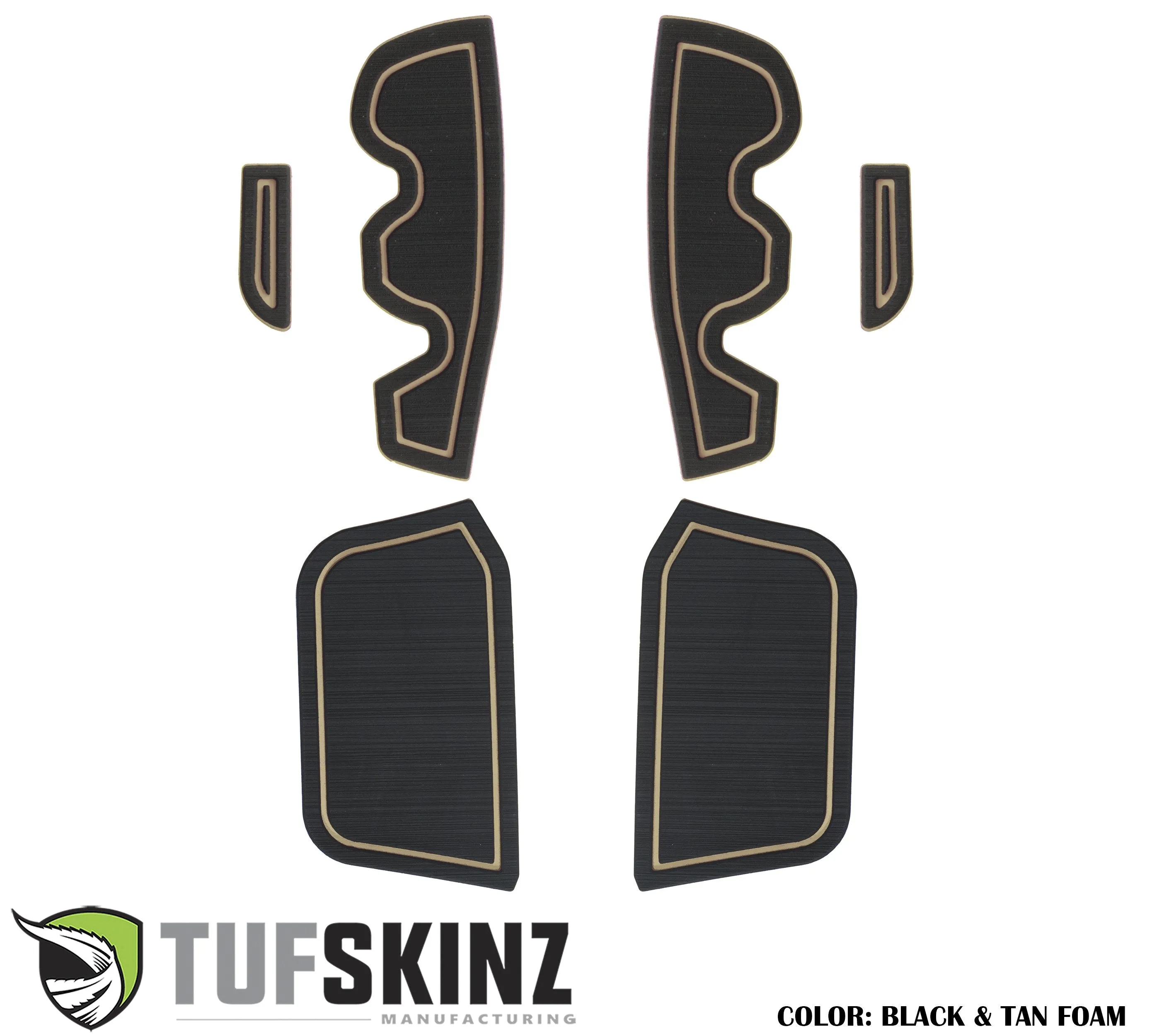 Side Door Pocket Cup Holder Inserts Fits 2016-2023 Toyota Tacoma