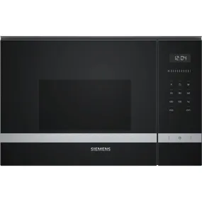 Siemens iQ500 BF555LMS0B 25L 900W Built-In Microwave - Stainless Steel