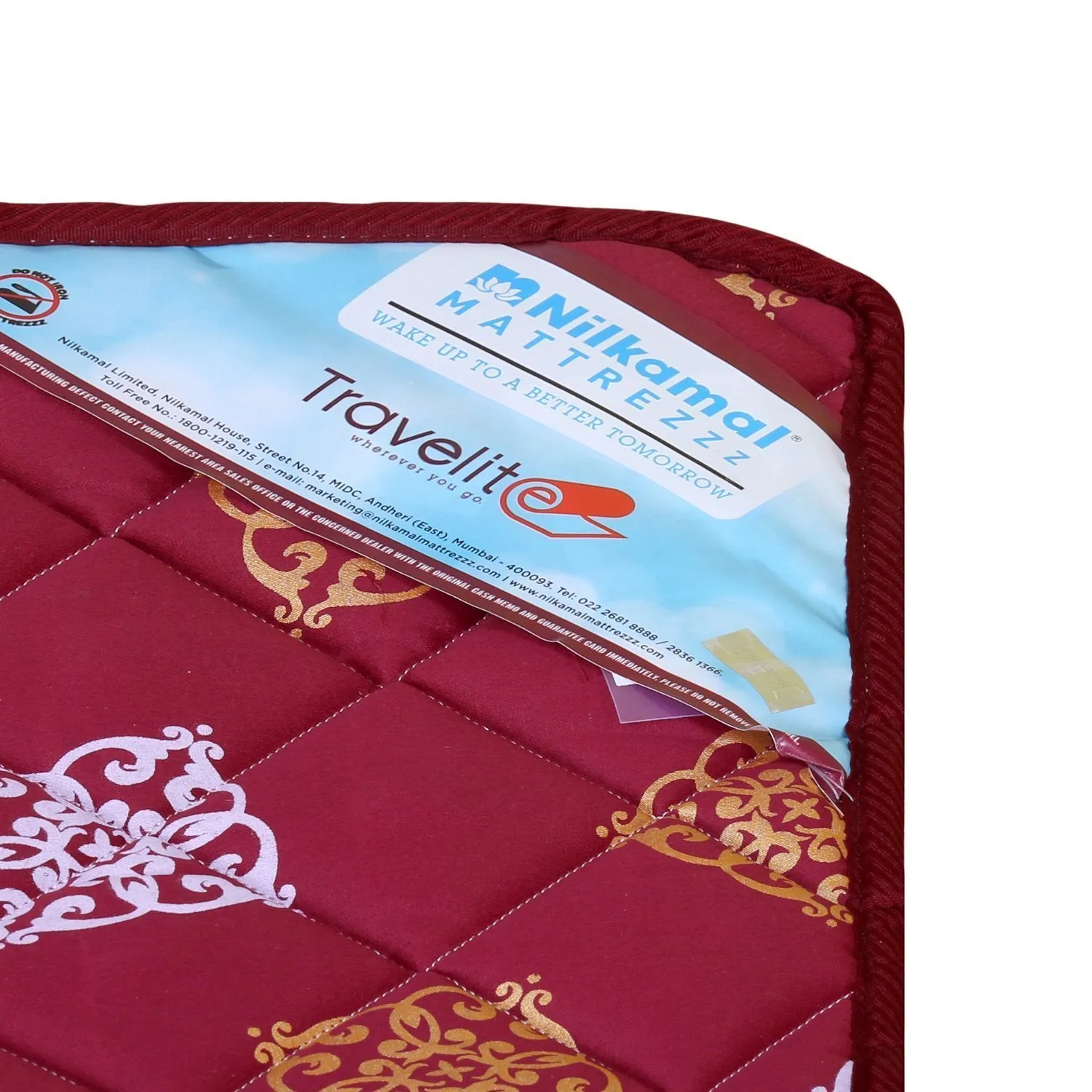 Smart Folding Bed with Mattress & Pillow (6x3 feet)