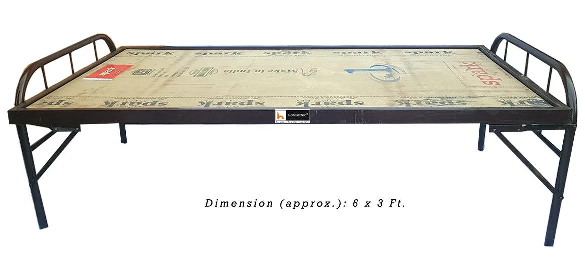 Smart Folding Bed with Mattress & Pillow (6x3 feet)