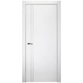 Smart Pro 2V Interior Door in Polar White Finish