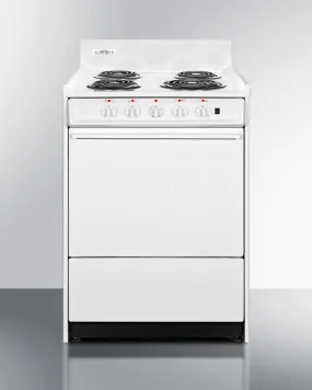 Summit WEM6171Q 24" Wide Electric Coil Top Range