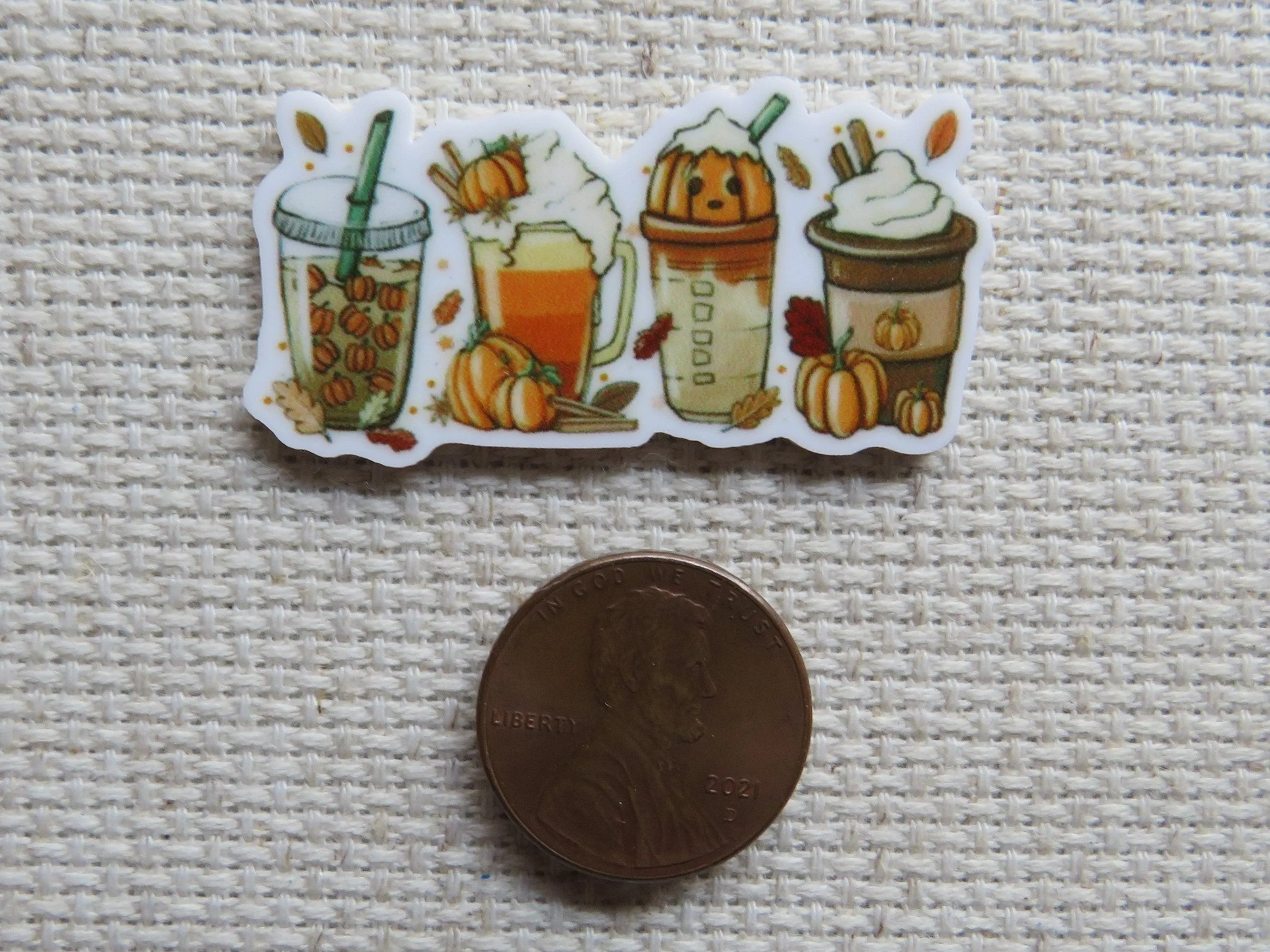 Thanksgiving Drinks Needle Minder, Cover Minder, Magnet