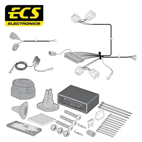 Towbar Wiring Kit 13 Pin NISSAN Micra Hatchback 3 door July 2013 - February 2017 NI116DHU
