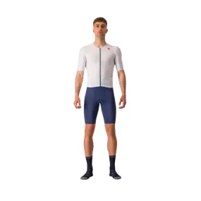 Trisuit Castelli Sanremo Ultra Speed Short Sleeve White Blue