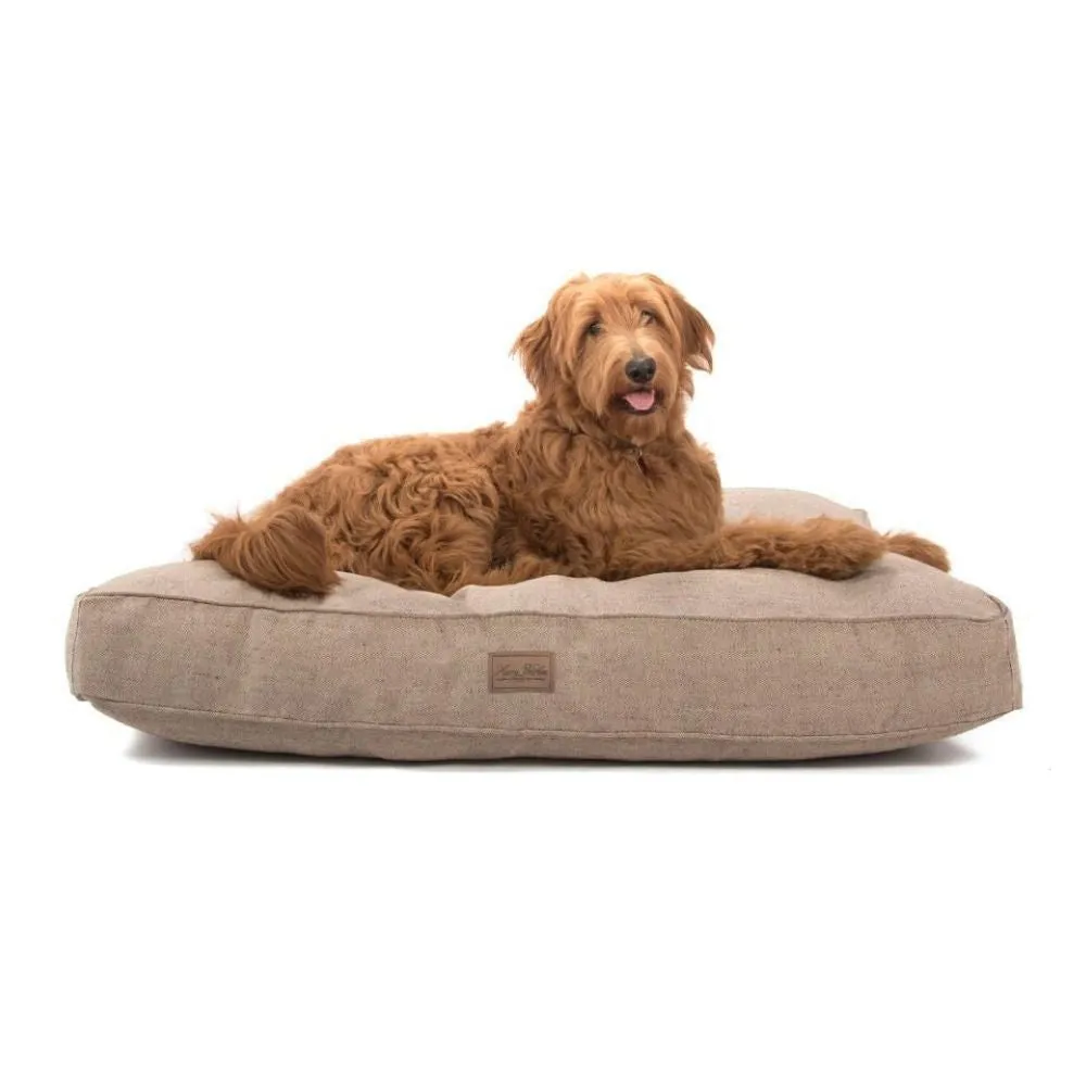Tweed Rectangle Dog Bed