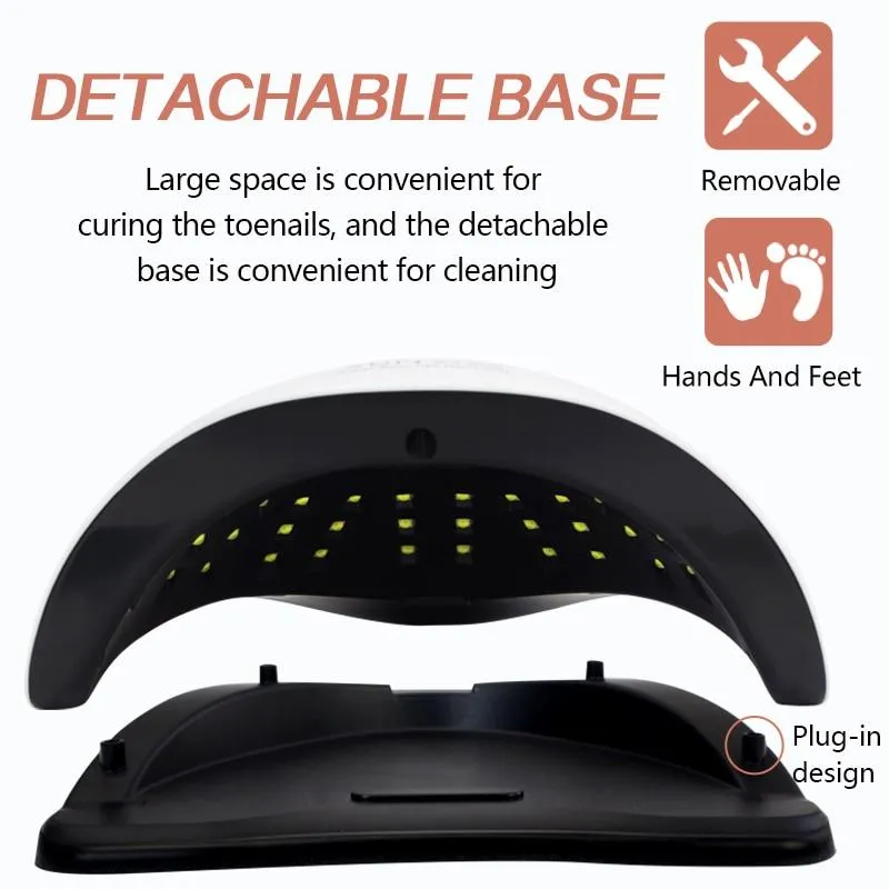UV LED Lamp For Nails Drying Lamp For Mainicure 4 Timer With Menory