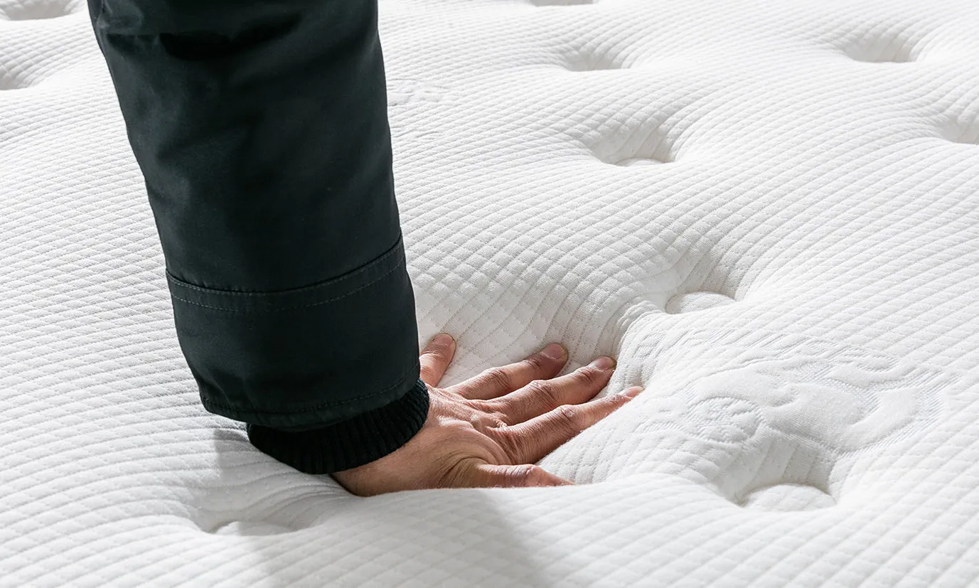 Vesgantti Nova Luxe Hybrid Mattress 11 Inch Euro(Box) Top Mattress
