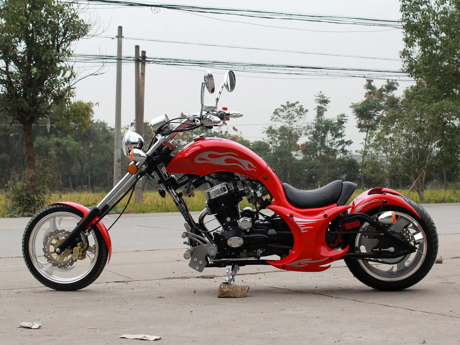 Villain 250cc Chopper Street Legal DF250RTF