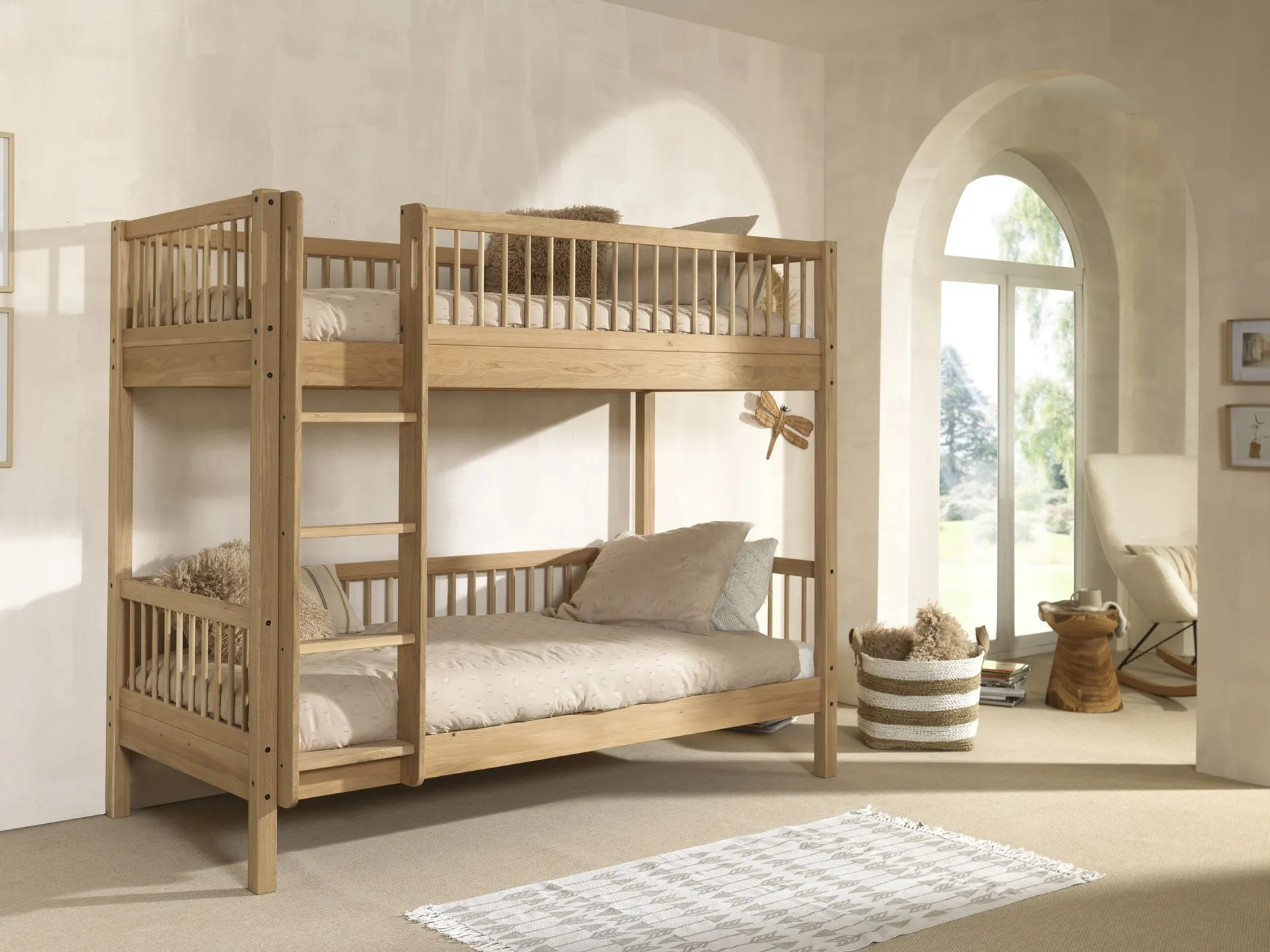 Vipack Forrest Bunk Bed Oak