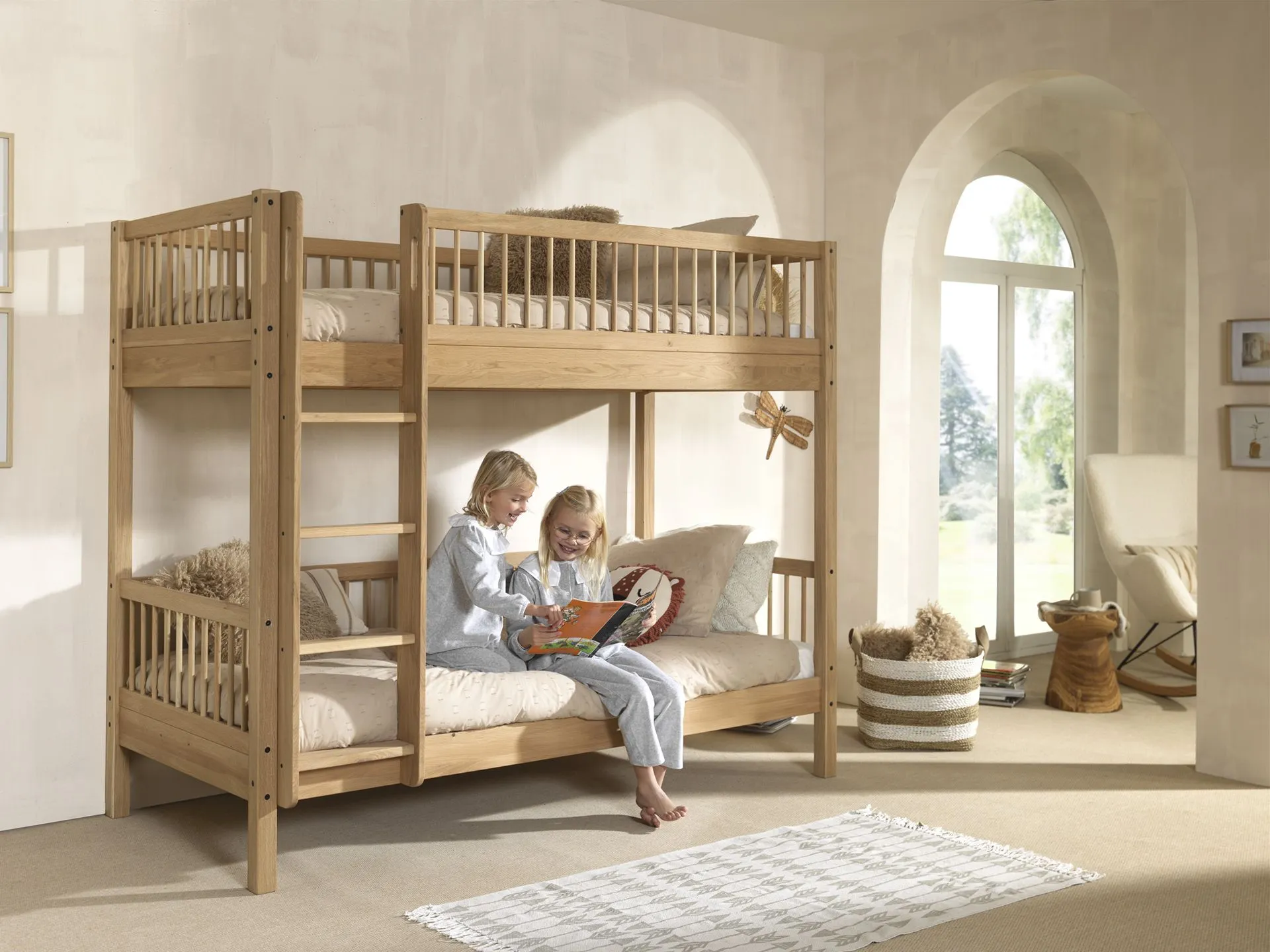 Vipack Forrest Bunk Bed Oak