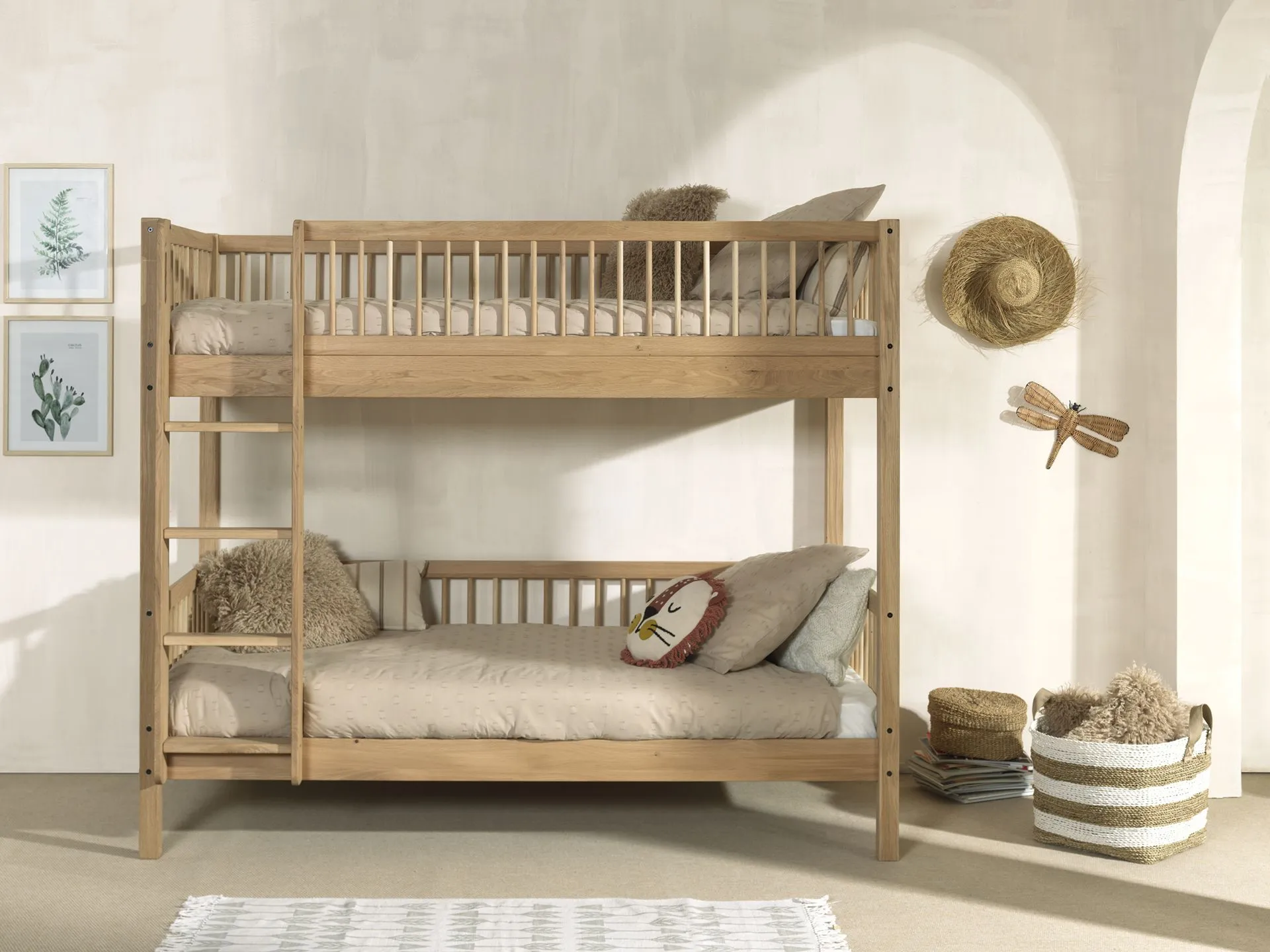 Vipack Forrest Bunk Bed Oak