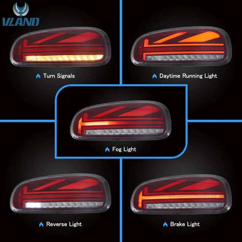 VLAND LED Taillights For Mini Cooper Clubman F54 2015-2023 2nd Gen 6-Door Station Wagon / Hatchback