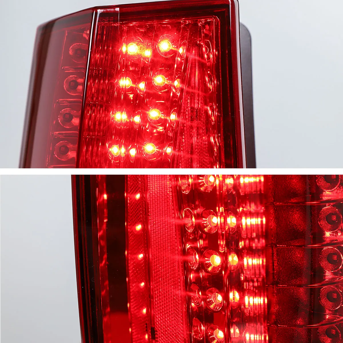 VLAND Tail Lights For GMC Yukon XL Denali Chevy Suburban Tahoe 2007-2014