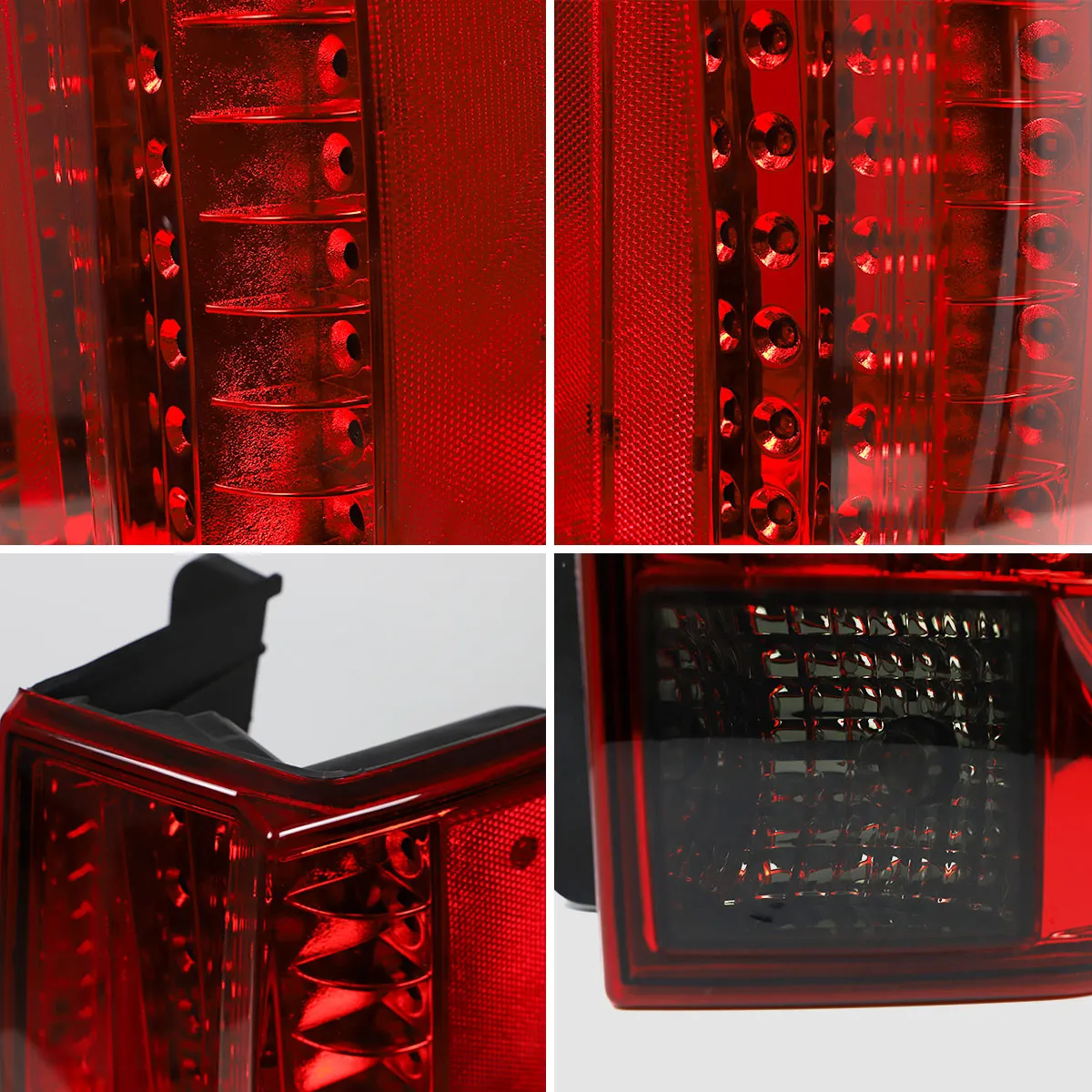 VLAND Tail Lights For GMC Yukon XL Denali Chevy Suburban Tahoe 2007-2014