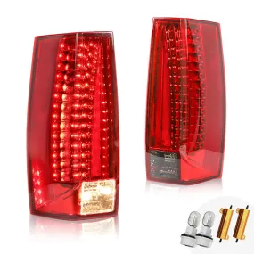 VLAND Tail Lights For GMC Yukon XL Denali Chevy Suburban Tahoe 2007-2014