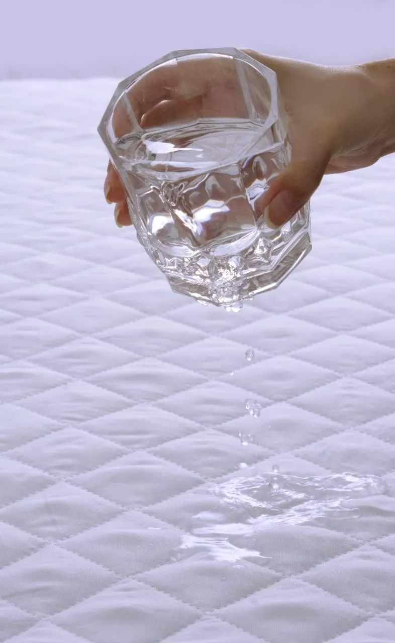 Waterproof Quilted Mattress Protector – 40 cm Extra Deep, 120 GSM Filling