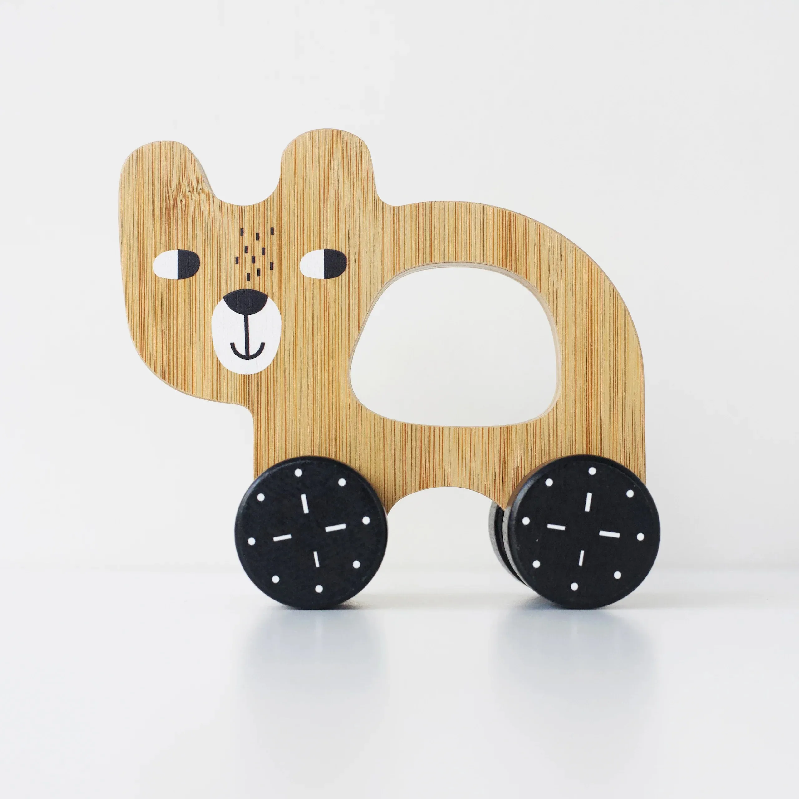 Wee Gallery Push Toy Bear
