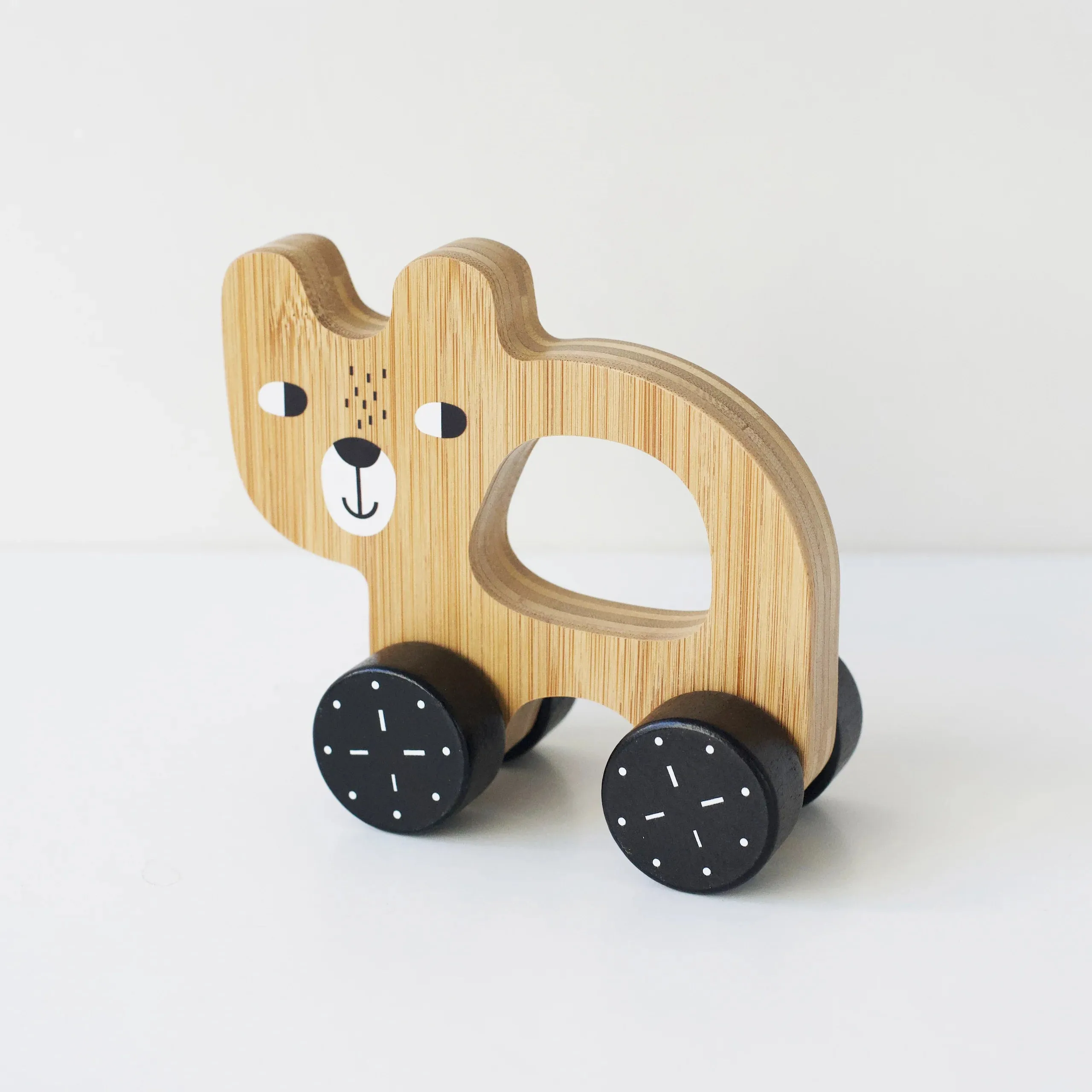 Wee Gallery Push Toy Bear