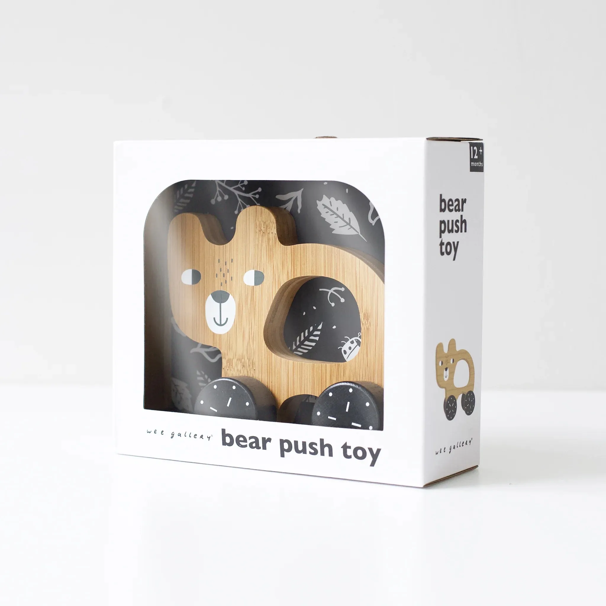 Wee Gallery Push Toy Bear