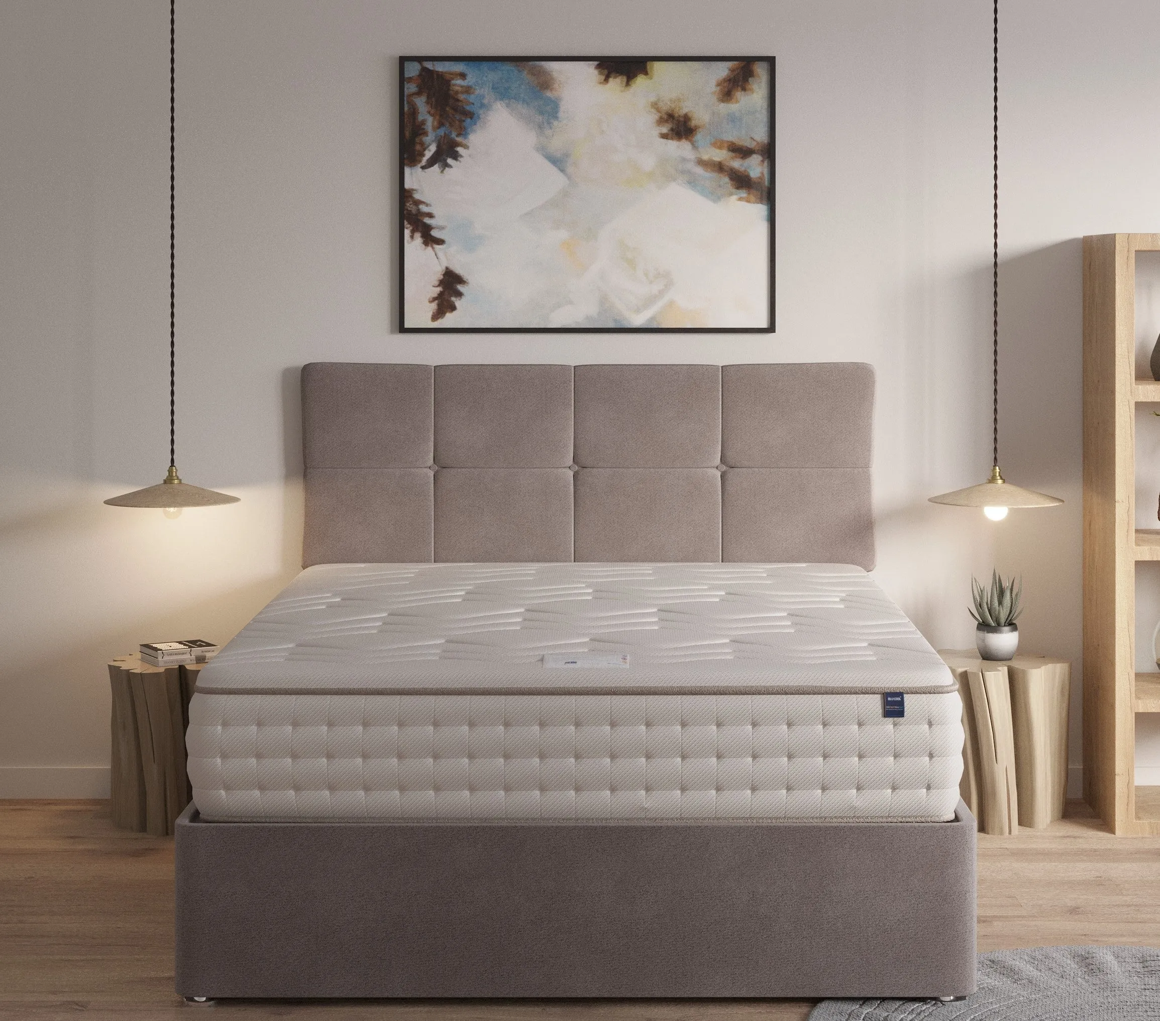 Windsor Blu Cool Memory 1500 Pocket Spring Mattress