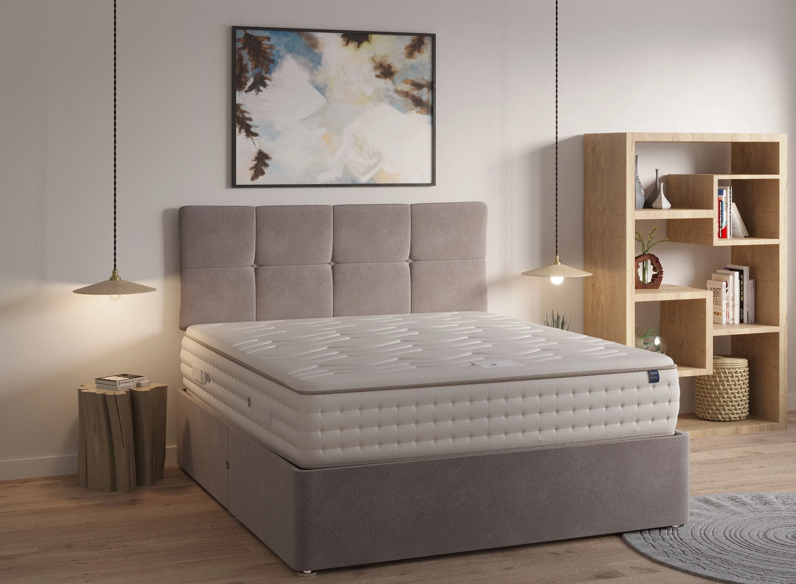 Windsor Blu Cool Memory 1500 Pocket Spring Mattress