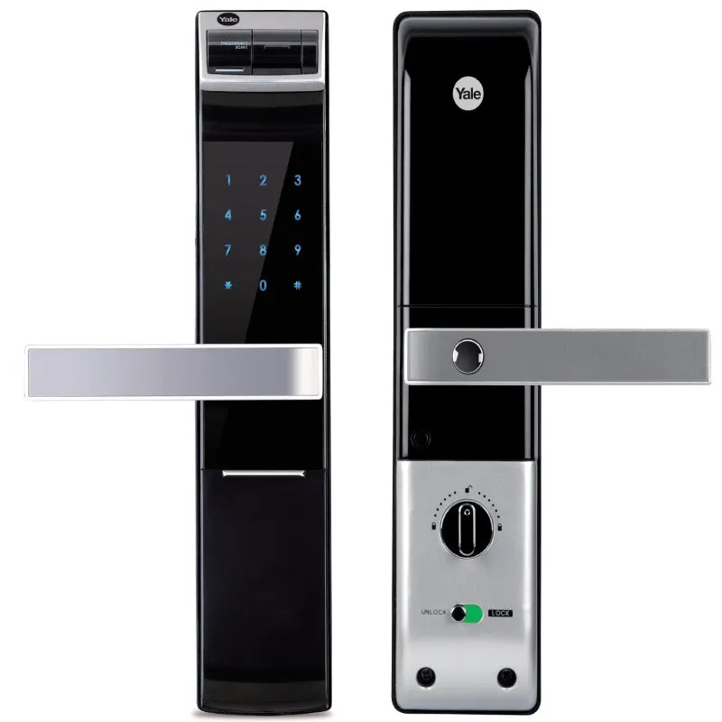 Yale YDM 4109 Digital Door Lock Fingerprint, Keypad – Black