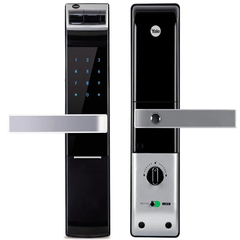 Yale YDM 4109A Digital Door Lock Fingerprint, Keypad-Black