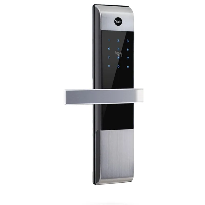 Yale YDM3109 Digital Door Lock, Silver/Black-Wifi Not Compatible