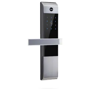 Yale YDM3109 Digital Door Lock, Silver/Black-Wifi Not Compatible