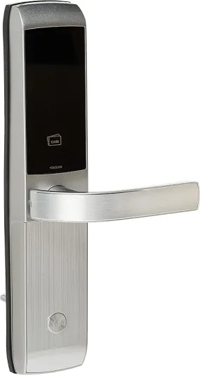 Yale YDM3168 Digital Door Lock, RFID, Keypad, Silver