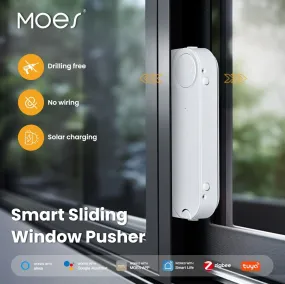 ZigBee Smart Sliding Window Pusher Automatic Opener Closer Solar Charging