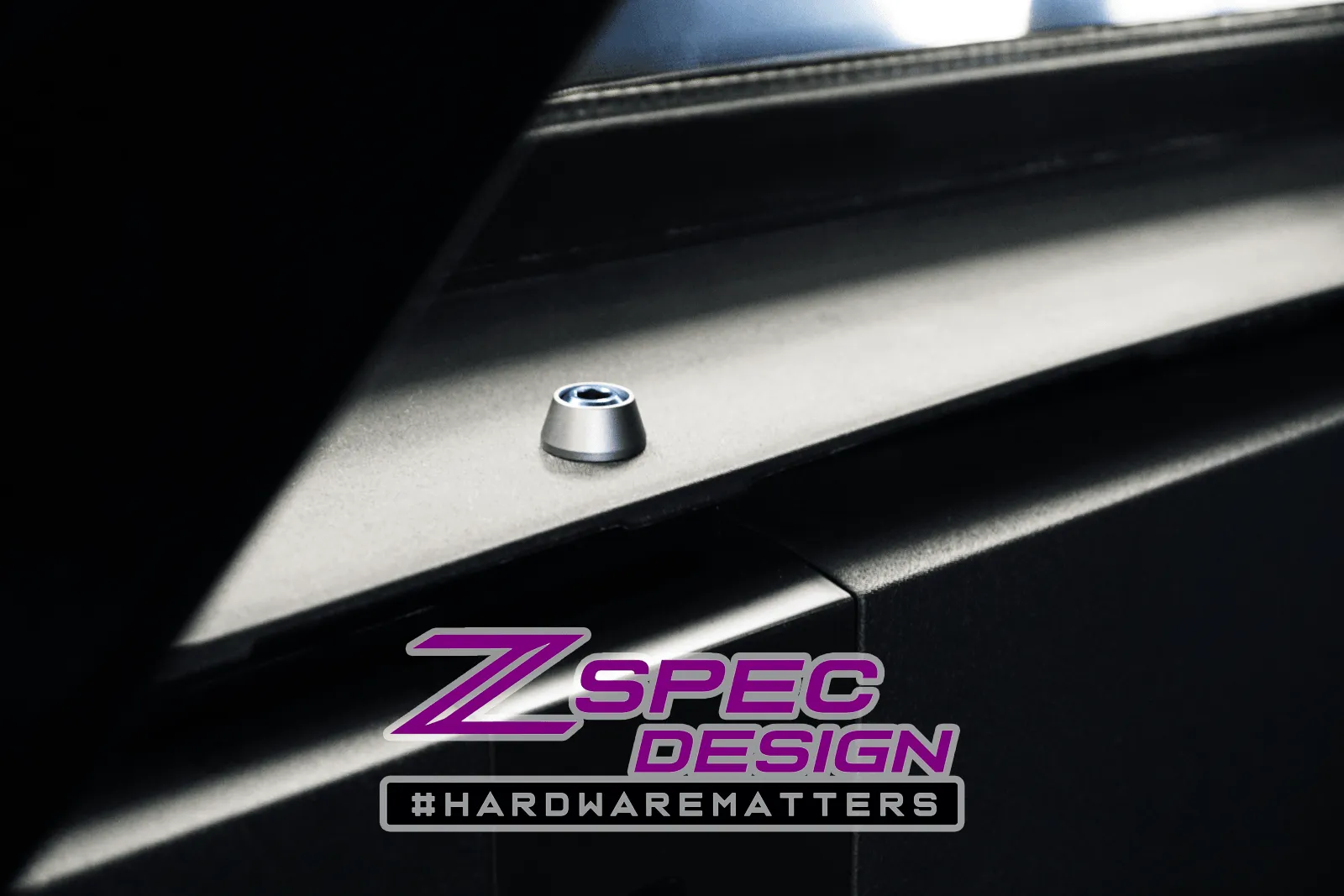 ZSPEC Interior Dress Up Bolts® Fastener Kit for 21  Ford Bronco 2.7L, Titanium & Billet