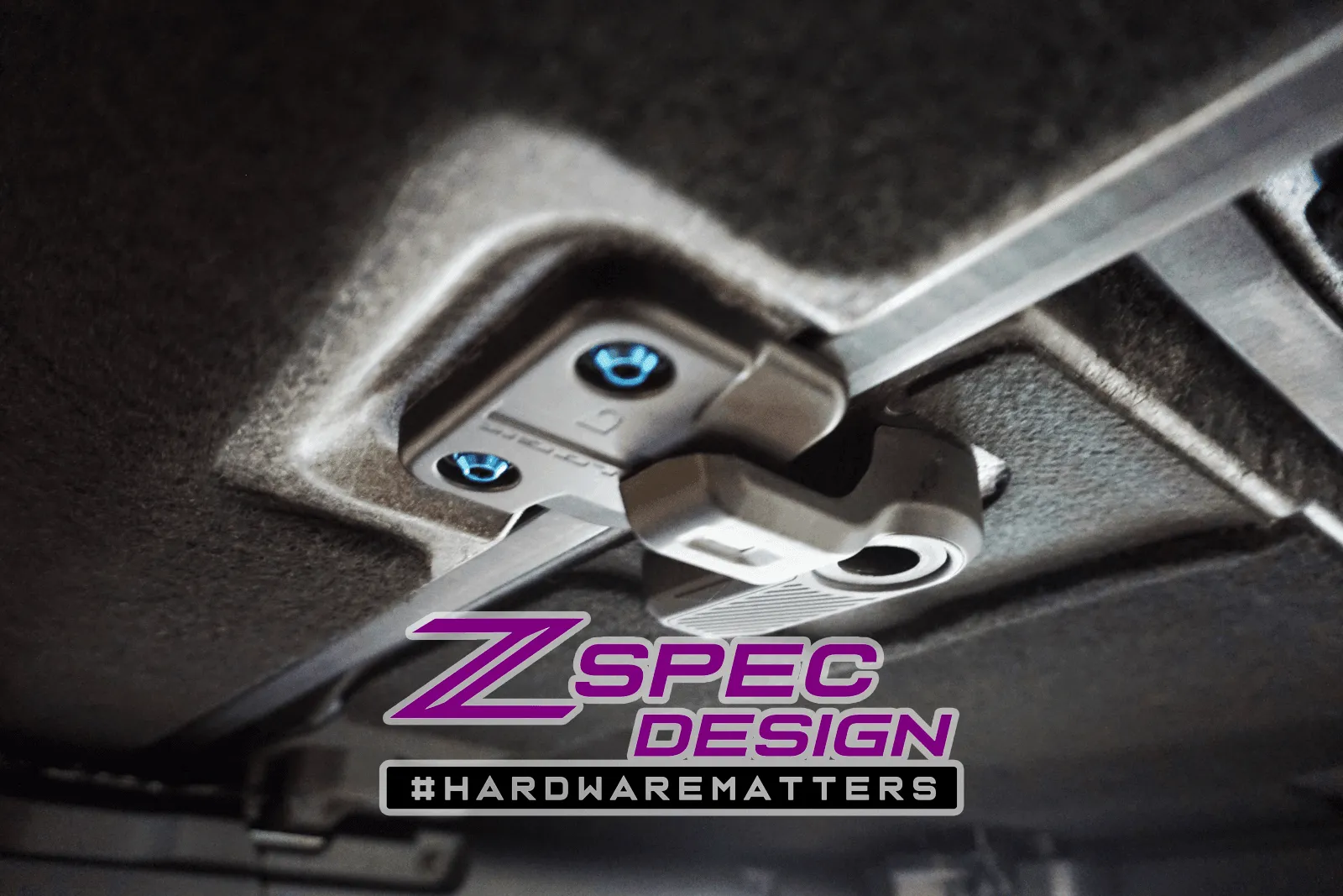 ZSPEC Interior Dress Up Bolts® Fastener Kit for 21  Ford Bronco 2.7L, Titanium & Billet
